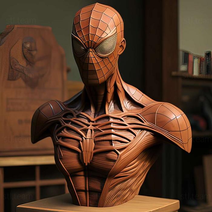 3D модель Гвен Человек-Паук (STL)